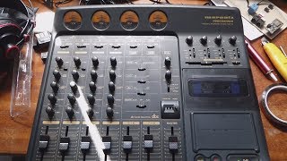 Repair MultiTrack Recorder Cassette Motor Speed Tascam Yamaha Fostex Sony [upl. by Belding888]