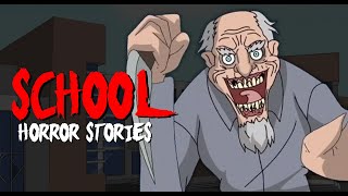 3 High School Hindi Animated Horror Stories redhorrortales [upl. by Burger279]