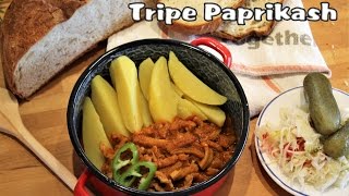 Hungarian Tripe Paprikash Pacal pörkölt [upl. by Ddahc]