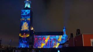 Nobel lights event Stockholm City Hall December 4th 2022 [upl. by Bowers]