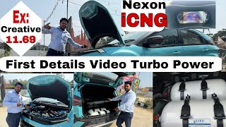 New Nexon iCNG Update🔥2024 Nexon iCNG Creative Model PriceFeatureInteriorTurbo Power tataicng [upl. by Janis718]