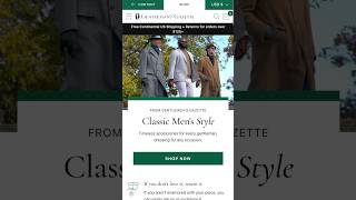 Our NEW Classic Menswear Shop [upl. by Clorinda]