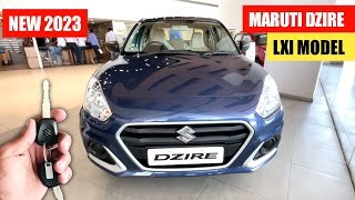 New Maruti Dzire Lxi 2023 model भाई क्या गाड़ी है PRICE amp FEATURES [upl. by Teiv]