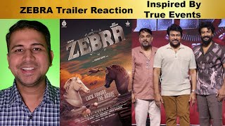 Zebra Hindi Trailer Reaction  Satya Dev Daali Dhananjaya  Eashvar Karthic  Movie Darshan [upl. by Sherwood]