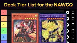 MY DECK TIER LIST FOR THE NAWCQ SEASON [upl. by Doggett828]