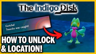 Where to Find Treecko in Pokémon SVs Indigo Disk DLC [upl. by Itoc]