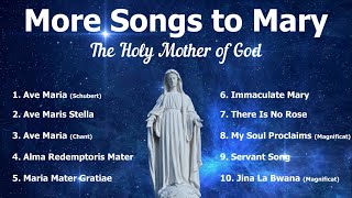 Songs to Mary Part 2 Holy Mother of God  10 More Marian Hymns amp Catholic Songs  Sunday 7pm Choir [upl. by Gweneth]