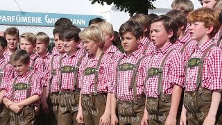 4 Volkslieder aus den österreichischen Alpen  Tölzer Knabenchor Untertitel im bayerischen Dialekt [upl. by Eldnar]