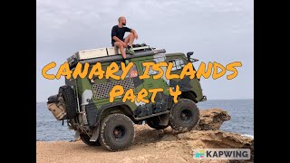 Henry the man cave camper  Canary Islands part 4  Lanzarote Fuerteventura and Gran Canaria [upl. by Aicilif]