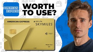 Delta Skymiles Gold American Express Credit Card Review  Watch Before You Apply [upl. by Lemor231]