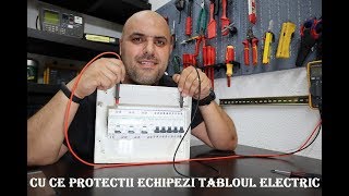 Electricianul  Cu ce protectii echipezi tabloul electric [upl. by Nythsa]