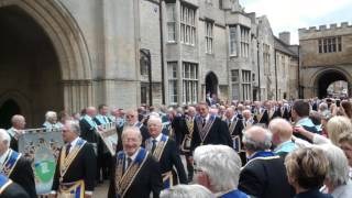 Freemasons Tercentenary Parade 2017  Peterborough [upl. by Damick929]