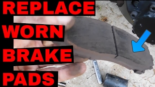 Replacing Disc Brake Pads on a 2002 Nissan Xterra [upl. by Anaik]