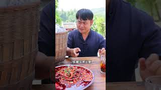 OSong Song challenges eating spicy lamb sausages mukbang [upl. by Lleret151]