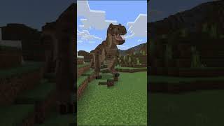 MOD QUE ADICIONA DINOSSAUROS AO SEU MINECRAFT shorts [upl. by Carma903]