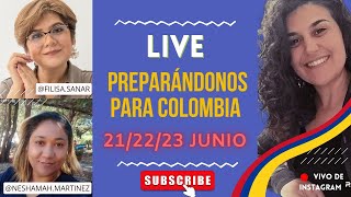 PREPARÁNDONOS PARA COLOMBIA JUNIO 2024 Conversaciones [upl. by Tsenrae795]