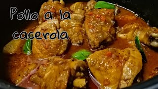 POLLO A LA CACEROLA súper fácil de cocinar exquisito 🤤\CoCina360 [upl. by Eelanej]