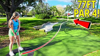 The World’s HARDEST Mini Golf Course  Epic ONE OF A KIND Course [upl. by Ticknor]