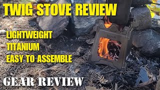 Kuvik Titanium Wood Stove Review Compact Cooking Power for Outdoor Enthusiasts [upl. by Anatsirhc]