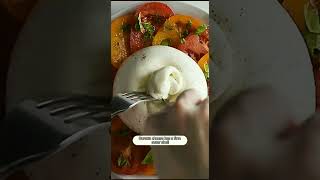 Burrata vs Fresh MozzarellaWhats the Difference burrata mozzarella cheese [upl. by Ardnaskela]