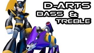 DArts Megaman BASS amp TREBLE Figure Review [upl. by Llenra]