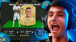 JOGAMOS COM MBAPPE NO EA FC 25 E DESTRUÍMOS TODOS OS ADVERSÁRIOS NO DRAFT [upl. by Isyad739]