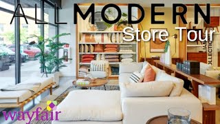 All Modern Store Tour Wayfair Furniture amp Decor Trends for 2024 [upl. by Tymothy]