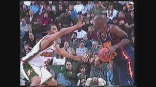 Antawn Jamison 51 Points 3 Stl  Sonics 200001 [upl. by Evelin108]