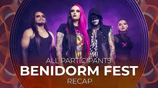 Benidorm Fest 2023 Spain  All Participants  RECAP [upl. by Low45]