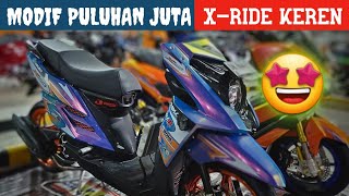 WOW Rp 25 jt  MODIF YAMAHA XRIDE SUNMORY STYLE BALI [upl. by Deelaw]