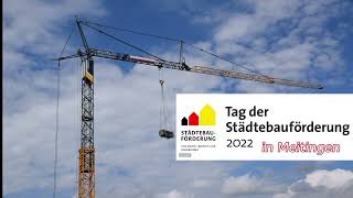 Tag der Städtebauförderung 2022  Markt Meitingen [upl. by Skyler216]