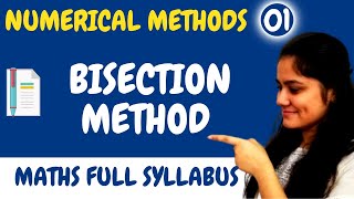 Introduction to Bisection MethodNumerical MethodsBCADream Maths [upl. by Dayir]