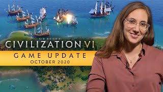 Civilization VI Game Update  October 2020 [upl. by Marja]