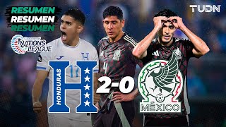 HIGHLIGHTS  Honduras 20 México  CONCACAF Nations League 2024  TUDN [upl. by Syned88]