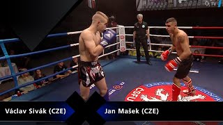 WAKO K1 World Grand Prix 2021 Václav Sivák CZE vs Jan Mašek CZE [upl. by Dnomaid]