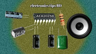 tea2025b amplifier circuit diagram [upl. by Reinhold]