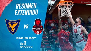 🏀Resumen Extendido UCAM Murcia vs Casademont Zaragoza  Liga Endesa Jornada 4 [upl. by Emmery]