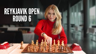 REYKJAVIK OPEN  ROUND 5  Hosted by GM Pia Cramling [upl. by Ahserkal]