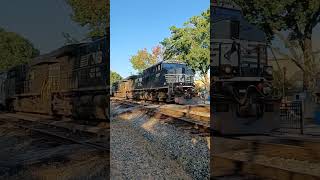 Interesting HORN Blast quotPower stroll down mountainquot Norfolk Southern 4567  154rider22 [upl. by Eigna409]