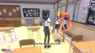 Yandere Simulator Eliminating Osana March 22nd 2021 Demo [upl. by Dickie]