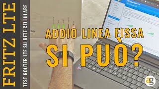 ADDIO LINEA FISSA QUANTI DATI CONSUMIAMO Bastano i GIGA TEST ROUTER FRITZ LTE [upl. by Basilius]