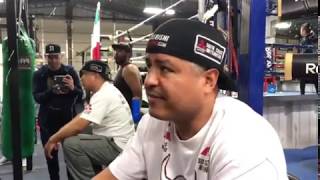 Robert and Mikey Garcia talk JACOBS vs CANELO  EsNews [upl. by Elvira945]