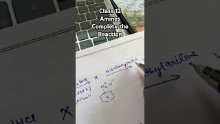 Complete the Organic Reaction  Amines  Organic Chemistry  yashikaboora crackchemwithyashika [upl. by Ahsas]