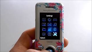 Sony Ericsson S500i [upl. by Akissej649]