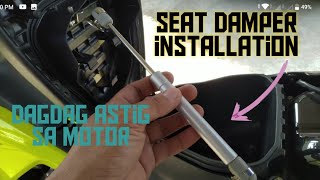 Seat damper installation  madali lang [upl. by Melvina]