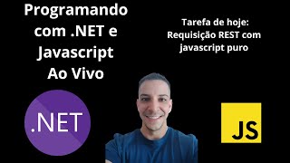 Programando com Javasccript e C Ao vivo  Requisição REST [upl. by Chesney266]