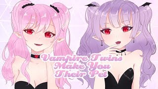 💕 Twin Vampires Make You Their Pet ft vividlyASMR 🦇 ASMRRoleplay [upl. by Esiuole]