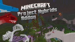 Project Hybrids Addon For MCPE  6 Dino 114116 [upl. by Lenaj]