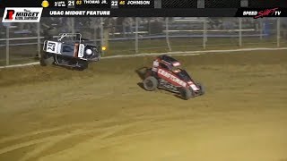 USAC “Pennsylvania Midget Week” Highlights  Lanco Speedway 8418 [upl. by Eentruoc]