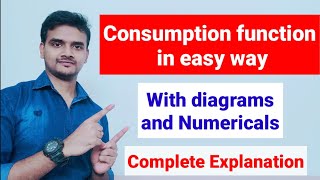 13 Consumption function APC MPC 12th class macroeconomics l Azamclasses [upl. by Aem]